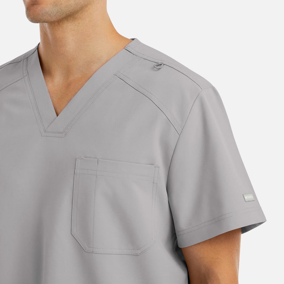 Momentum-by-Maevn_5801-MensTuckableV-NeckTop-QuietGrey-QGR-03-Maevn-Scrubs.jpg