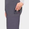 Maternity Pant Touch By Med Couture MC028 Pewter 04