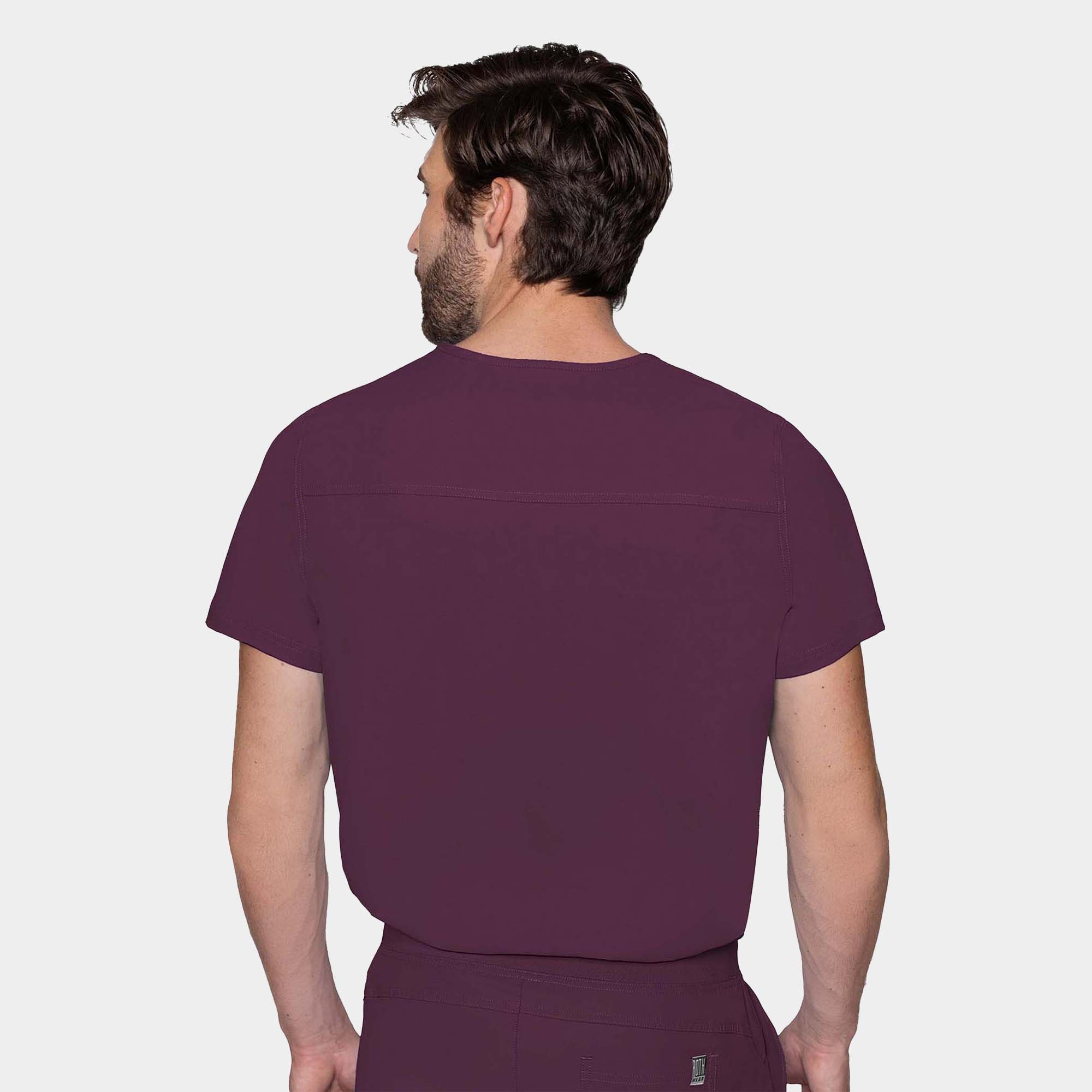 Rothwear Insight 1 Pocket Top MC2478_WINE_BACK