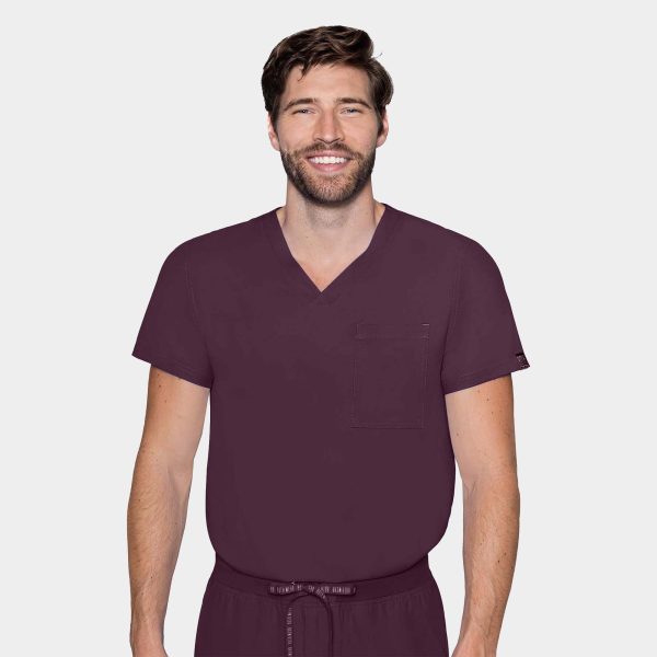 Rothwear Insight 1 Pocket Top MC2478 WINE Front