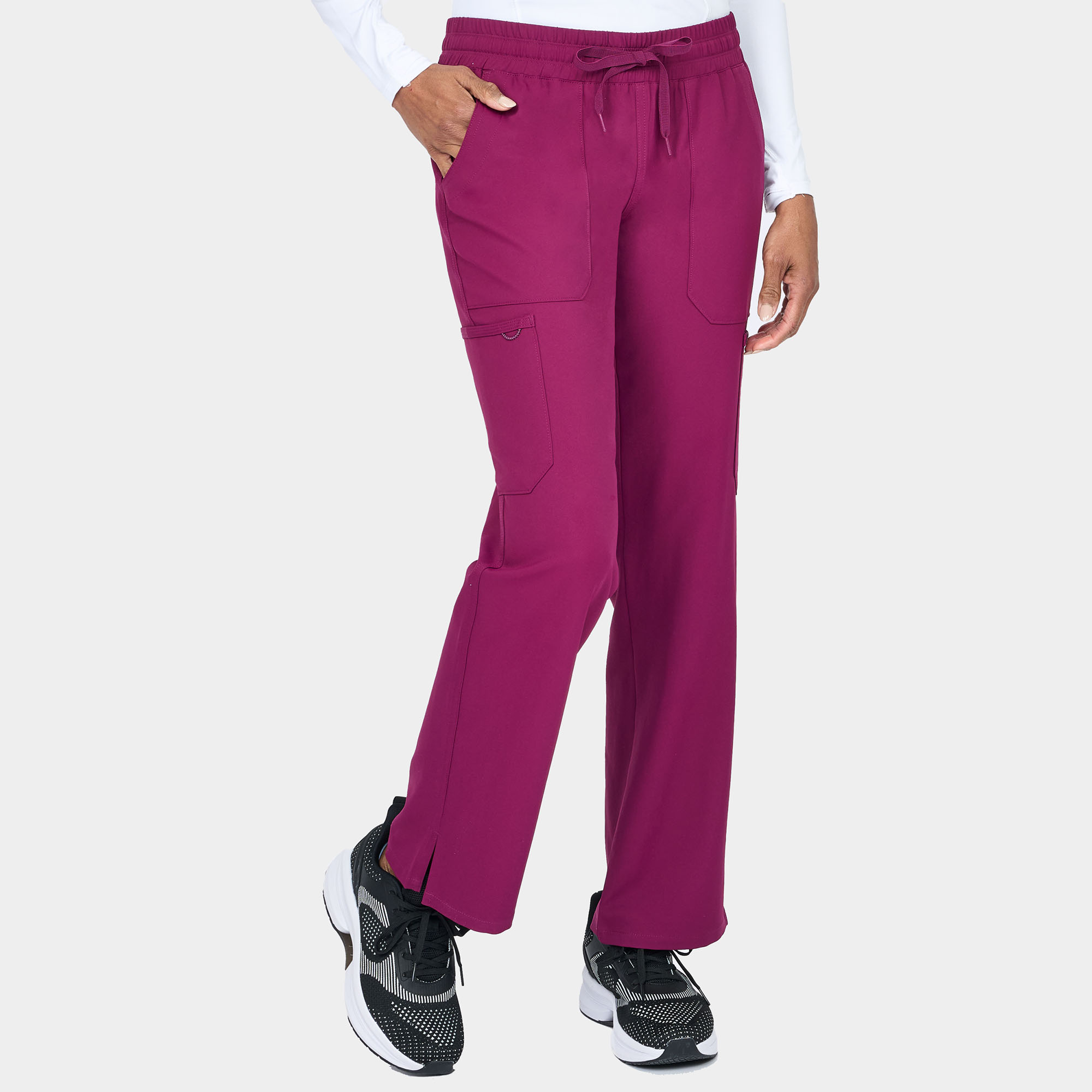 Zavate Energy Straight Leg Pant 3063 Wine 01
