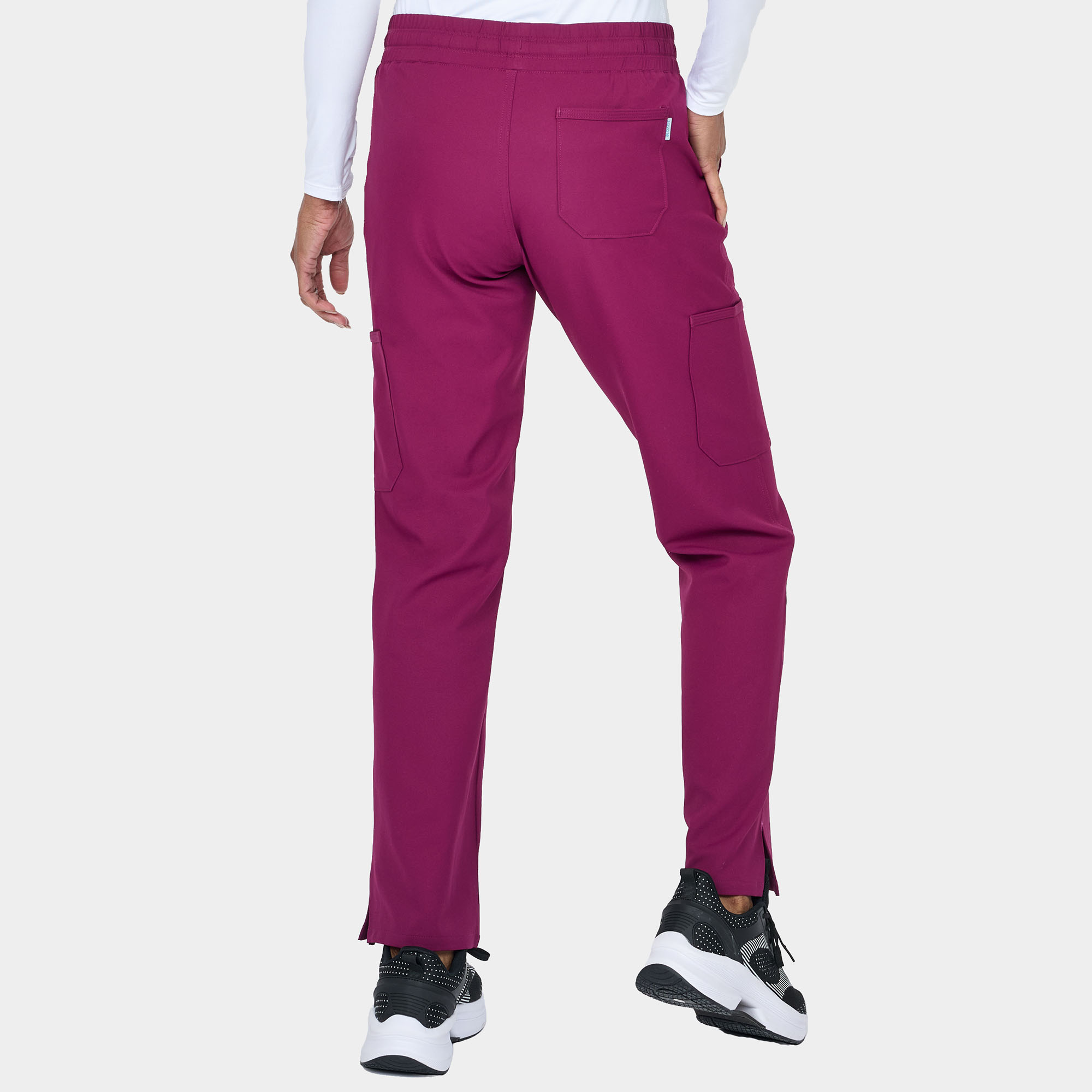 Zavate Energy Straight Leg Pant 3063 Wine 02