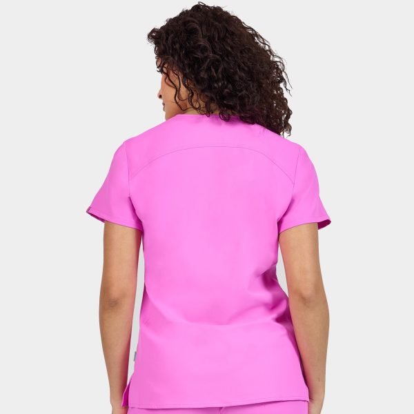Zavate Focus V Neck Top 1165 Orchid 02