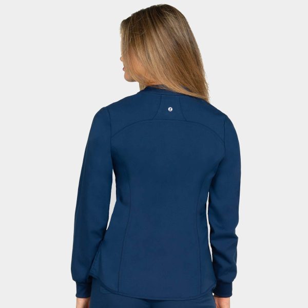 Zavate Midtown Warm Up Jacket 2040 Navy 02