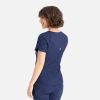 Embrace-by-Maevn_2502-Luna-TuckableY-NeckTop-Navy-NVY-02-Maevn-Scrubs