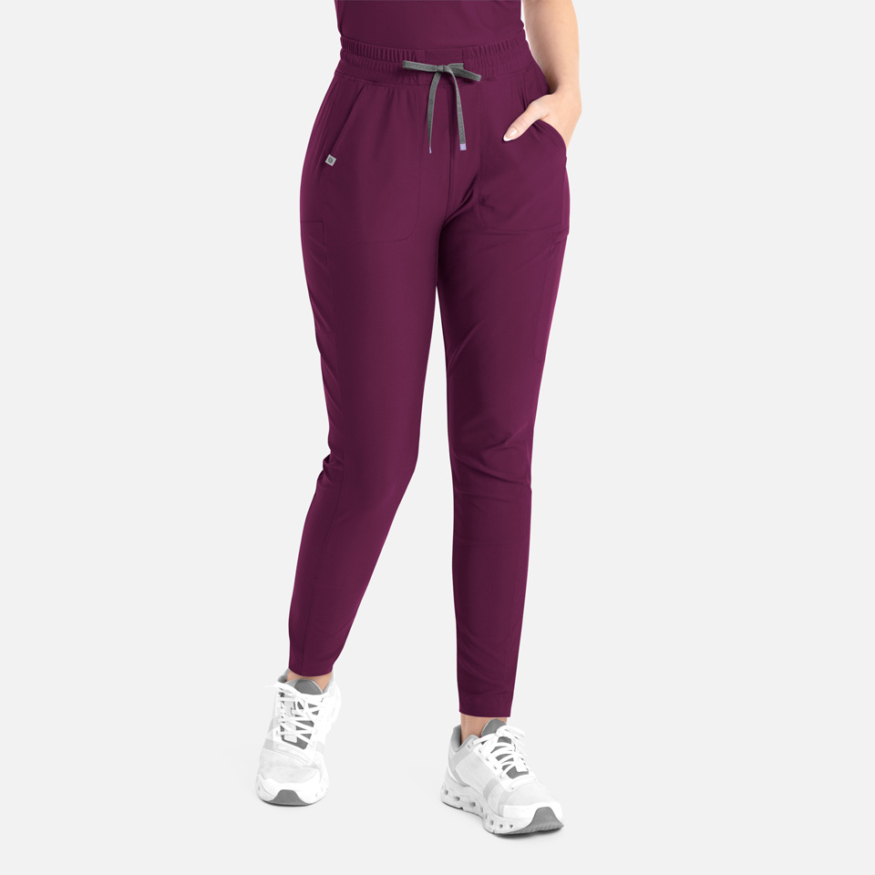 Embrace-by-Maevn_2902-Mia-TaperedLegPant-Wine-WIN-01-Maevn-Scrubs