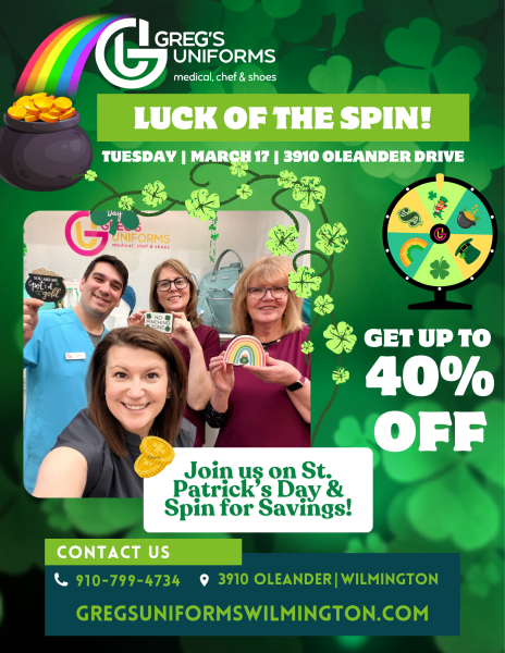St Patrick's savings