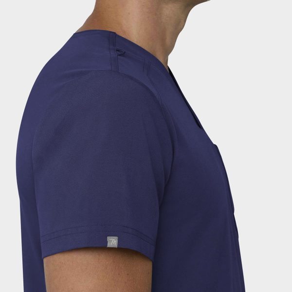 Mens Tempo 1 Pocket V-Neck Top | T172 - Image 8